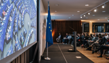 Das Live-Screening der SOTEU-Debatte im Europäischen Haus.